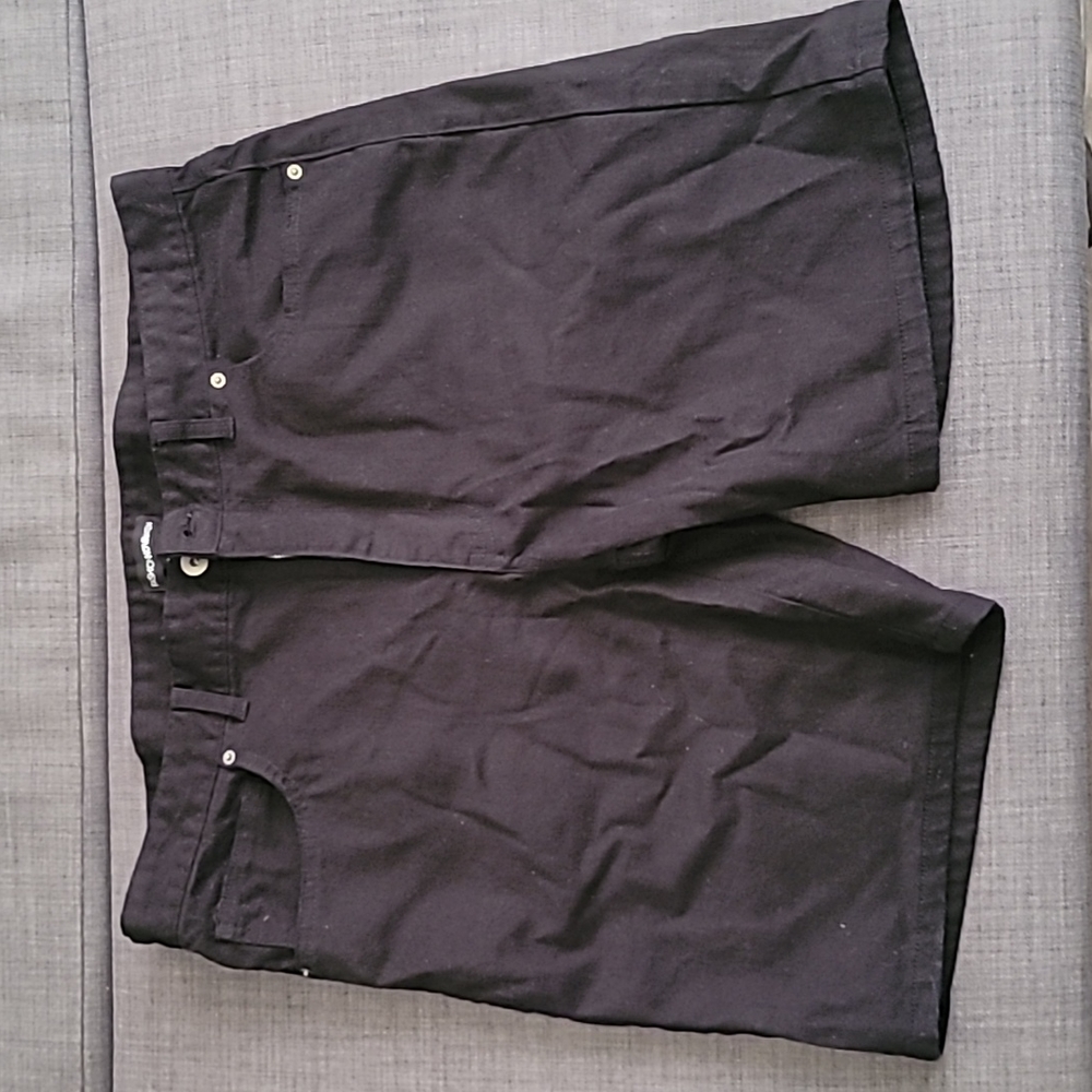 Black Jean Shorts 40M Fashion Nova